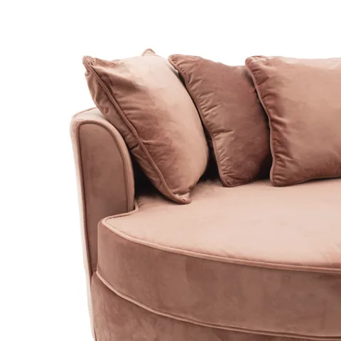 Canapea Pako World Round Rozaliu 123x120x85cm - imagine 7