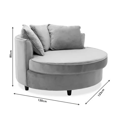 Canapea Pako World Round Rozaliu 123x120x85cm - imagine 8