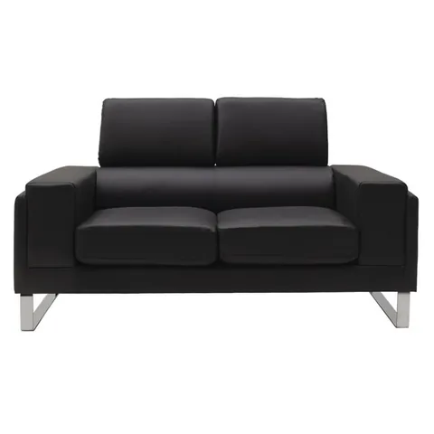 Canapea Pako World Shea 2 Locuri Negru 158x80x87cm - imagine 3