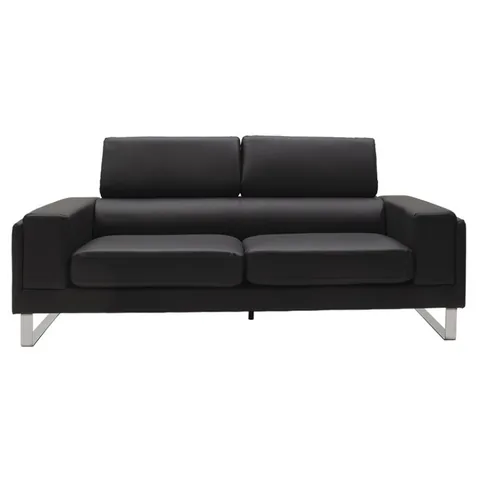 Canapea Pako World Shea 3 Locuri 198x80x87cm Negru - imagine 3