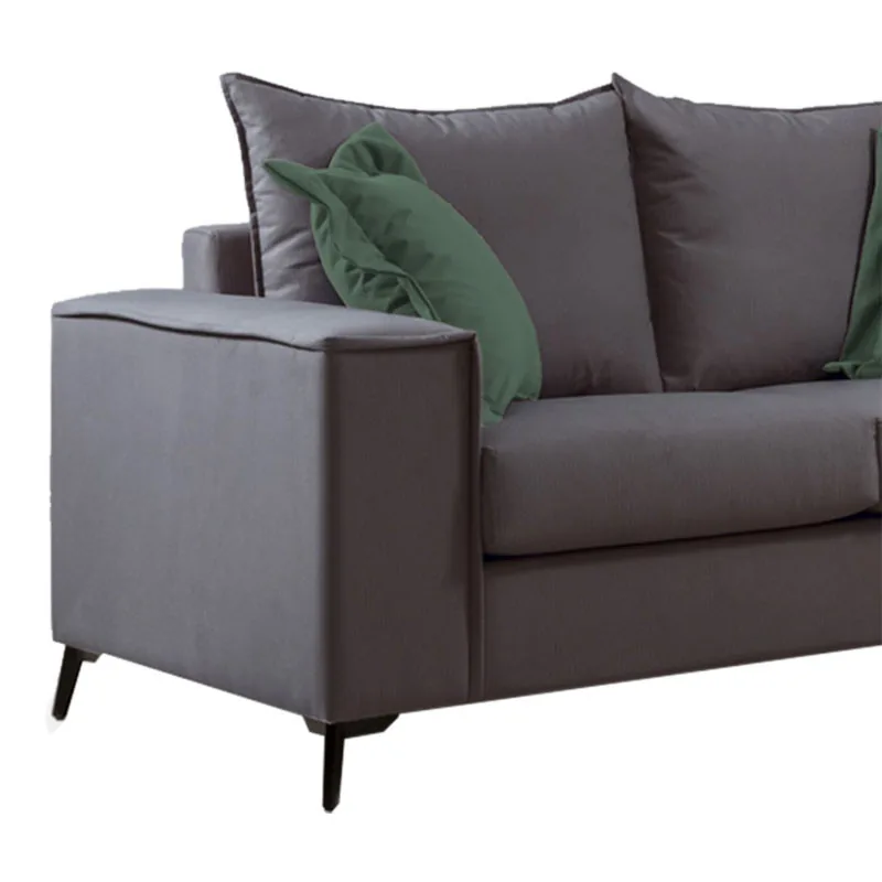 Canapea Pako World Verona 2 Locuri Antracit Perne Chiparos 173x93x100cm - imagine 3