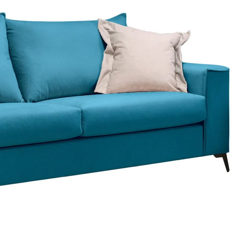 Canapea Pako World Verona 3 Albastru 225x93x100cm - imagine 3