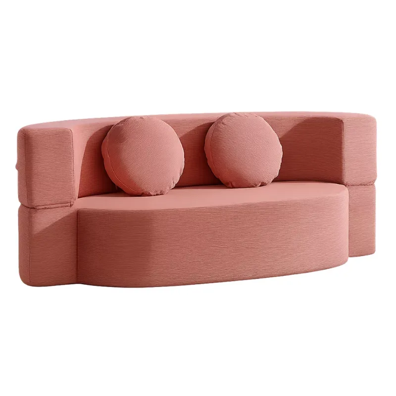 Canapea Pliabila 2 Locuri SmartHeater Bella Curve Roz