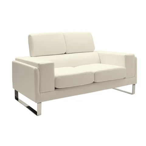 Canapea Shea 2 Locuri Ivory 158x80x87 cm - imagine 2