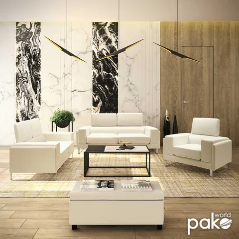 Canapea Shea 2 Locuri Ivory 158x80x87 cm - imagine 3
