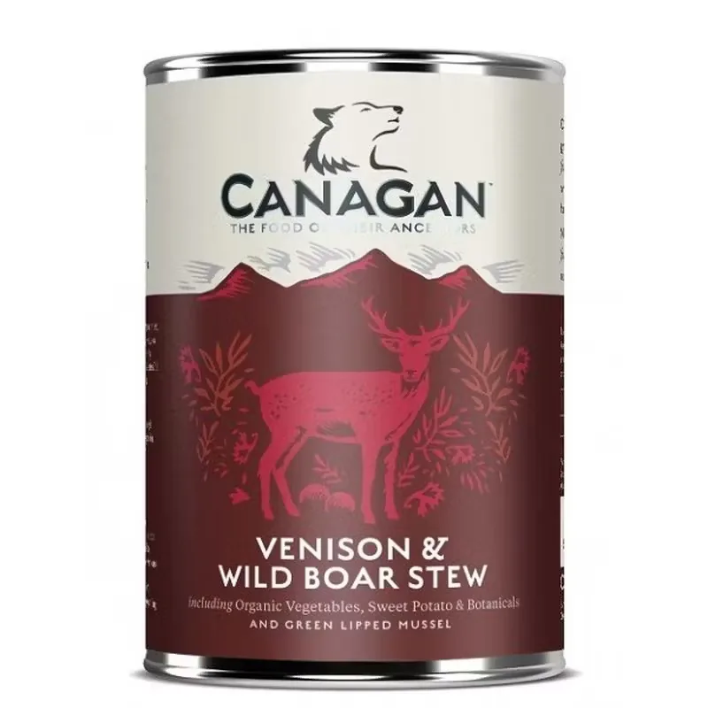 Hrana Umeda pentru Caini Canagan Vanat si Mistret 400g