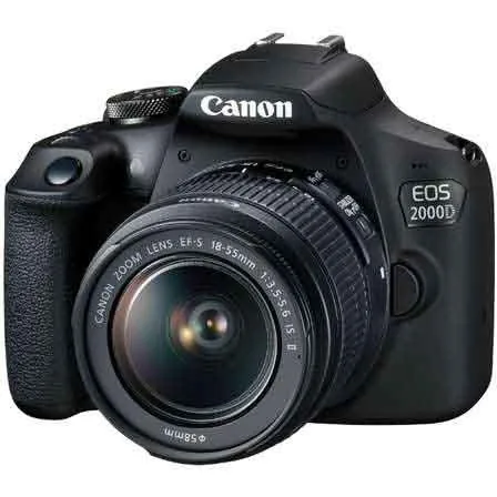 Canon EOS 2000D 18-55mm Negru