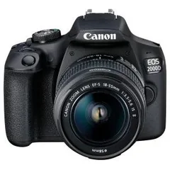 Canon EOS 2000D 18-55mm Negru 2728C002