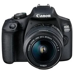 Canon EOS 2000D 18-55mm Negru 2728C002