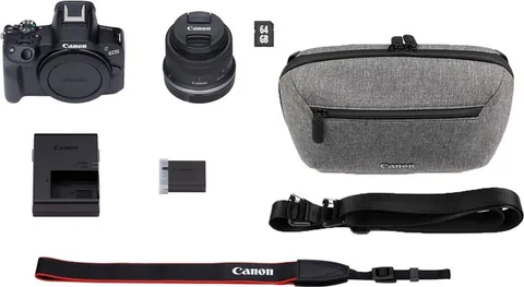 Canon EOS R50 Travel Kit RF-S 18-45mm f/4.5-6.3 IS STM