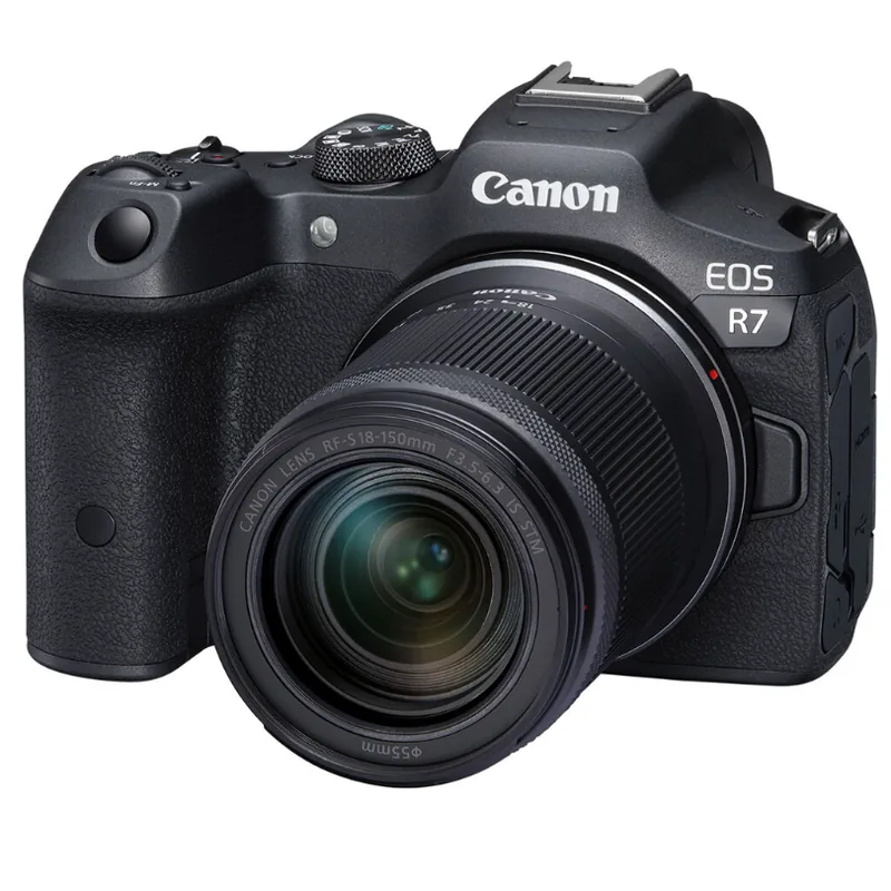 Canon EOS R7 Kit 18-150mm 4K Negru