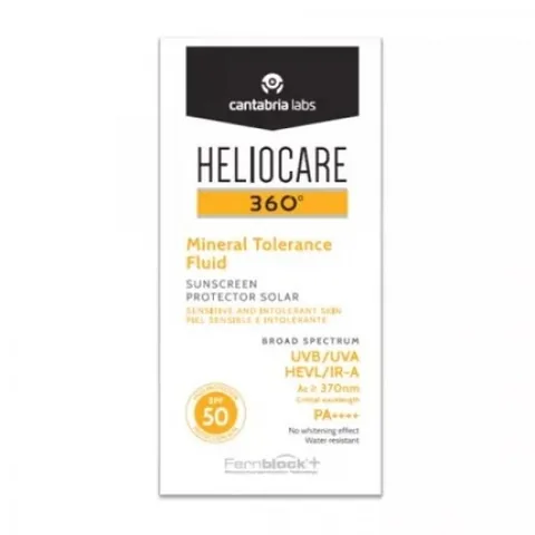 Heliocare 360 Mineral Tolerance Fluid SPF50 50ml