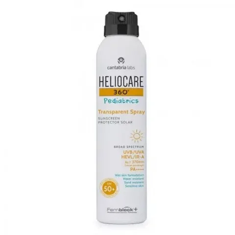 Spray Protectie Solara Cantabria Heliocare 360 Pediatrics SPF50+ Transparent 200ml
