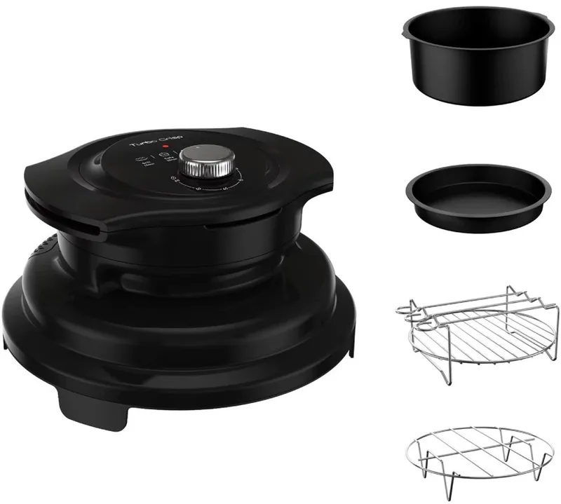 Capac Tefal Turbo Crisp 1600W 6L Negru