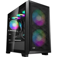 PCCOOLER C3D310 ARGB Mini Tower mATX Fara Sursa Negru