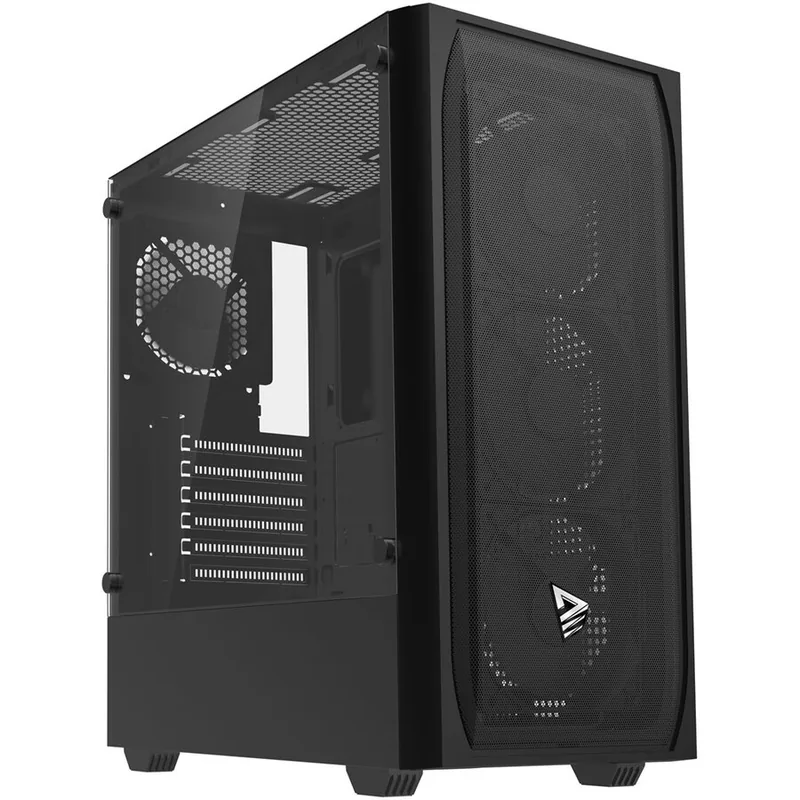 Carcasa Savio Noctis Flow Cube Negru