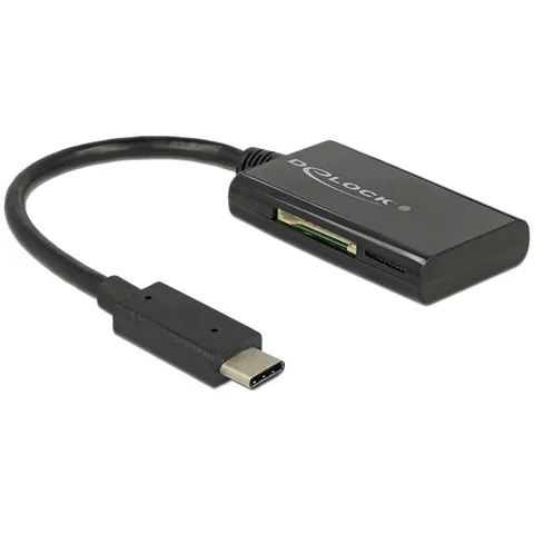 Card Reader Delock USB 3.1 Type C 4 Sloturi