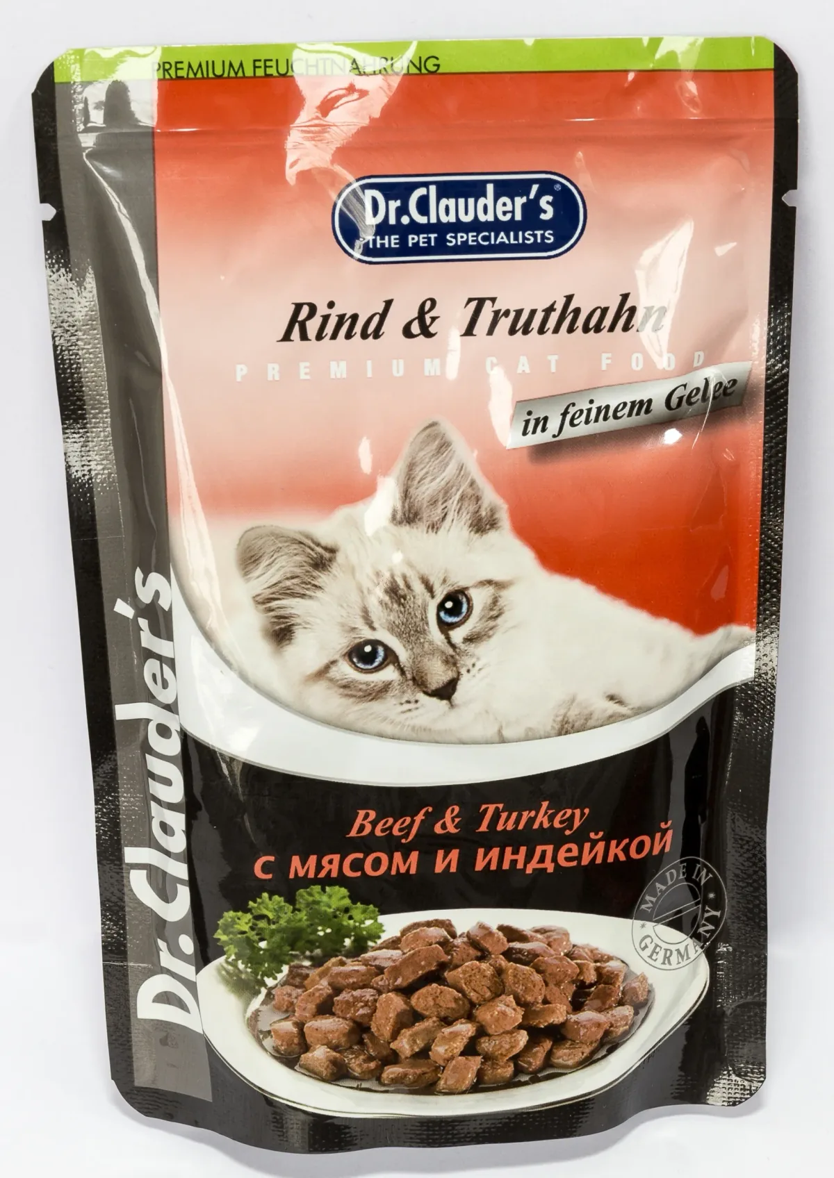 Hrana Umeda pentru Pisici Dr. Clauder's Vita & Curcan 100g