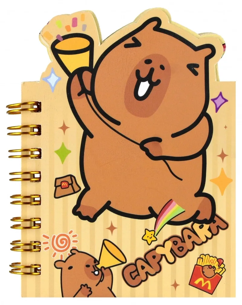 Carnet cu Spirala Starpak Kapibara II A7 50 File