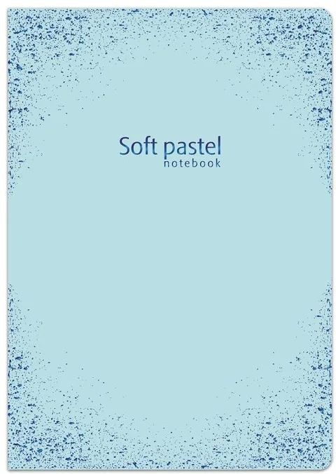 Carnet Lastva Soft Pastel A4 52 Foi Randuri Late cu 2 Campuri Sortiment