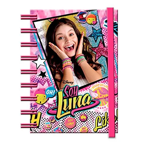 Carnețel Derform Disney Soy Luna cu Bandă Elastică
