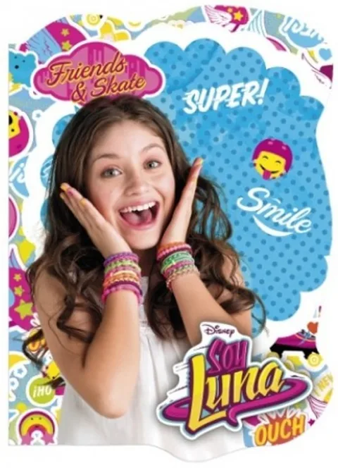 Carnetel Derform Soy Luna A6 File Colorate cu Spirala