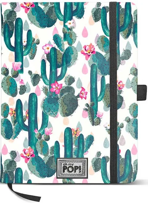 Carnetel Karactermania OMP! cu Elastic Cactus
