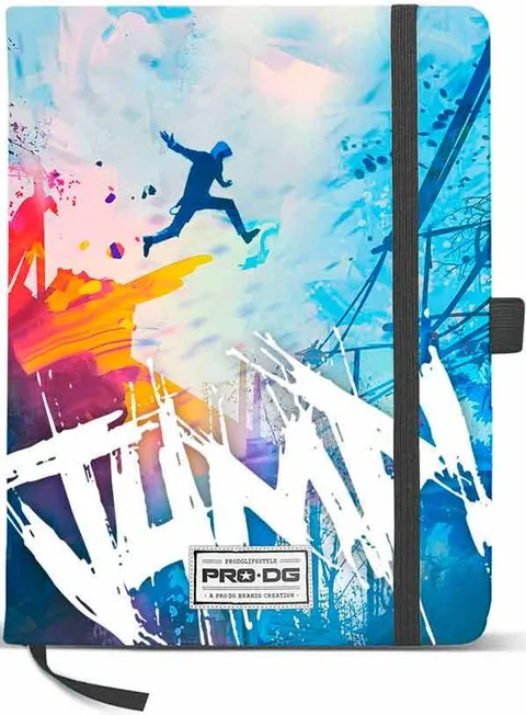 Carnetel Karactermania OMP! Jump 14x21cm 130 Pagini cu Elastic