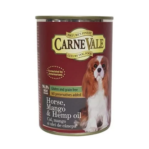 Conserva Carnevale Dog Cal Mango Ulei Canepa 400g