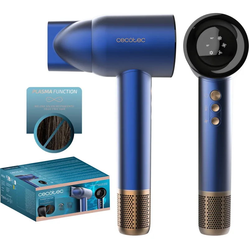 Cecotec Bamba IoniCare RockStar Nano IonTech Albastru Auriu