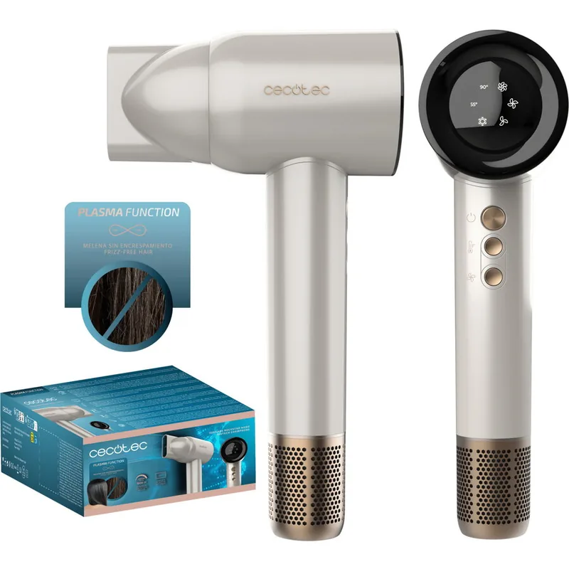 Cecotec Bamba IoniCare RockStar Nano IonTech 1600W Champagne/Gold