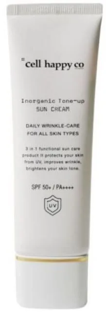 Crema de Protectie Solara CellHappyCo 50g SPF50 Anorganica Tonifianta
