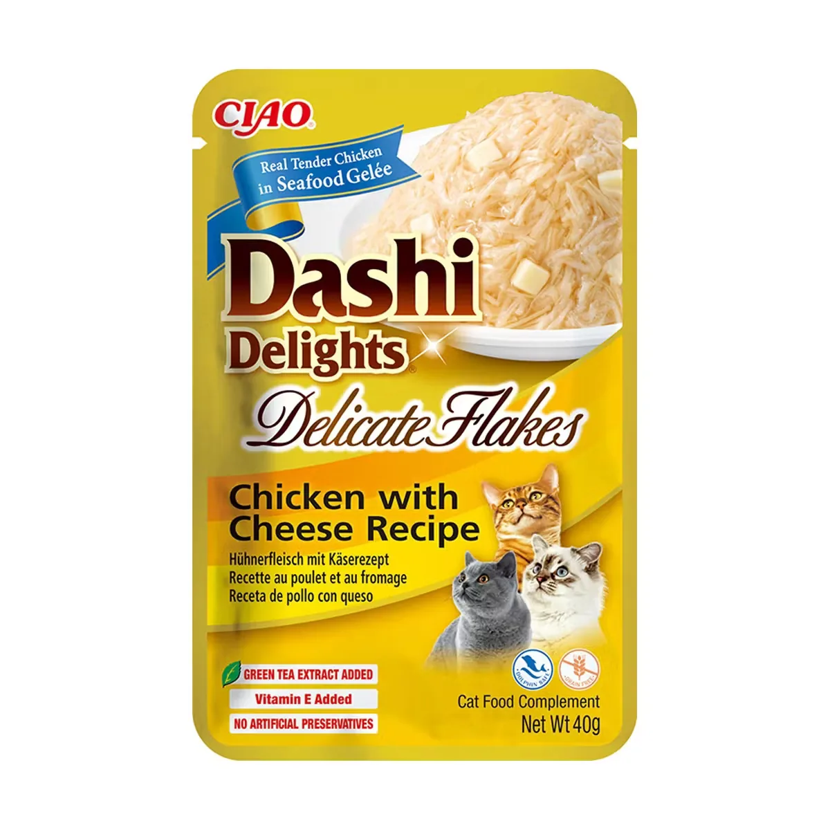 Inaba Ciao Dashi Delights Delicate Flakes Pui si Branza 40g