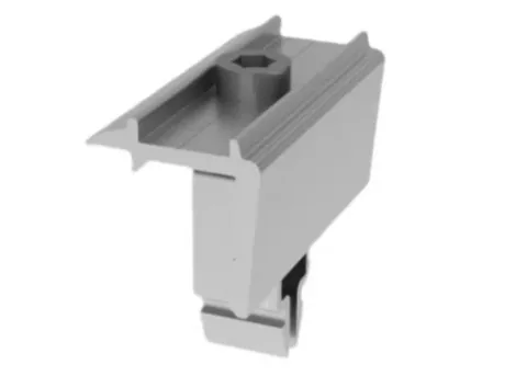 Clema de Capat cu Clips Safer pentru Panouri Solare cu Surub Inclus