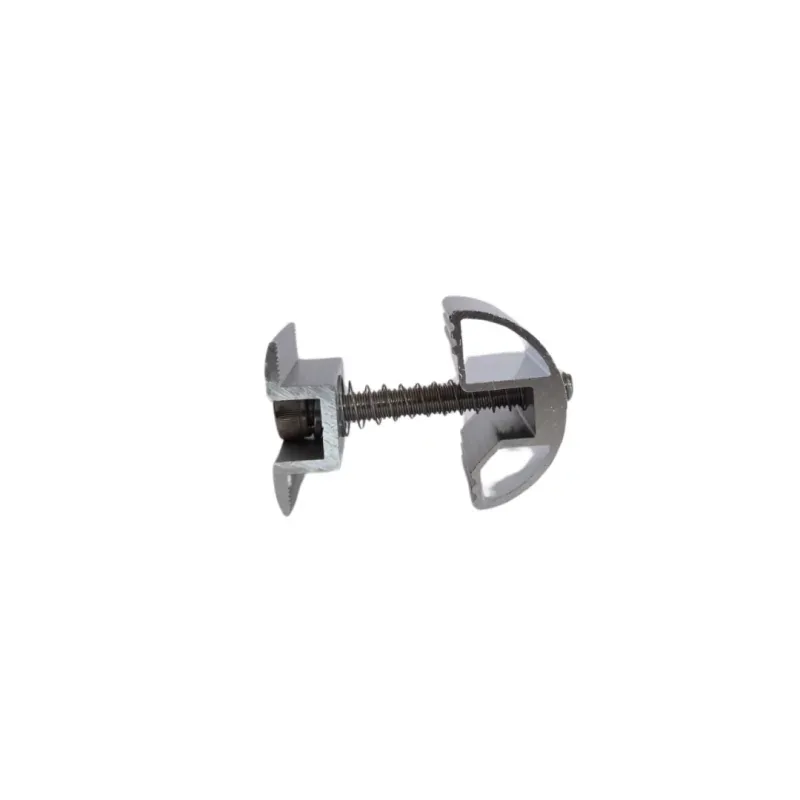 Clema Intermediara SmartHeater 30-40mm Pentru Sina Otel Zincat Sistem La Sol