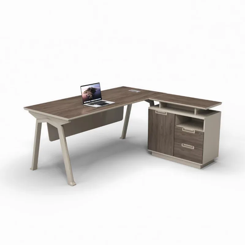 Birou Evo Space cu Dulap Lateral Mobil 1400x700x750mm