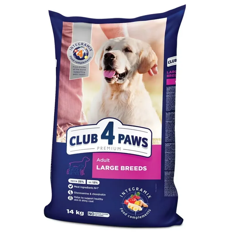 Hrana Uscata pentru Caini Club 4 Paws Adult Maxi Pui 14kg