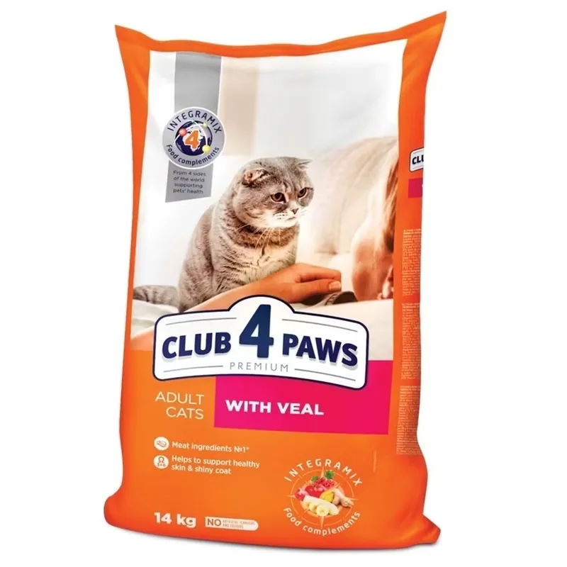 Hrana Uscata Pisici Club 4 Paws Adult Vita 14kg