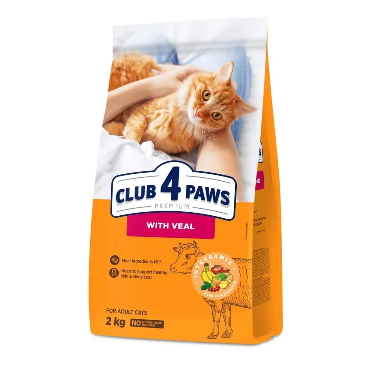 Hrana Uscata Pisici Club 4 Paws Adult Vita 2kg
