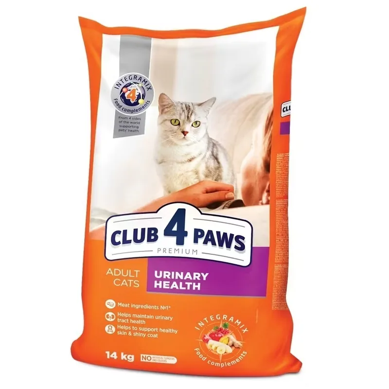 Hrana Uscata pentru Pisici Club 4 Paws Cat Urinary Pui 14kg