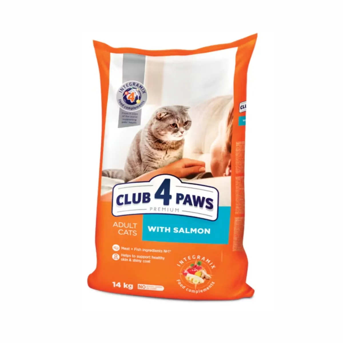 Hrana Uscata pentru Pisici Club 4 Paws Adult Somon 14kg