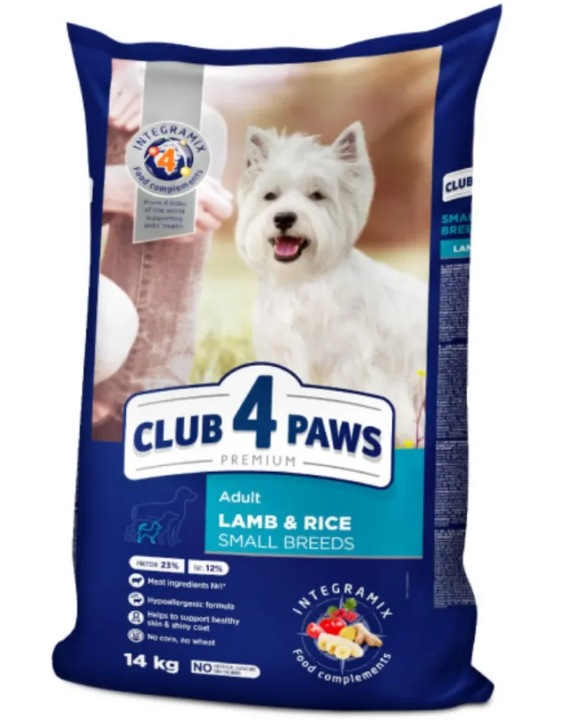 Hrana Uscata pentru Câini Club 4 Paws Small Breed Miel 2kg
