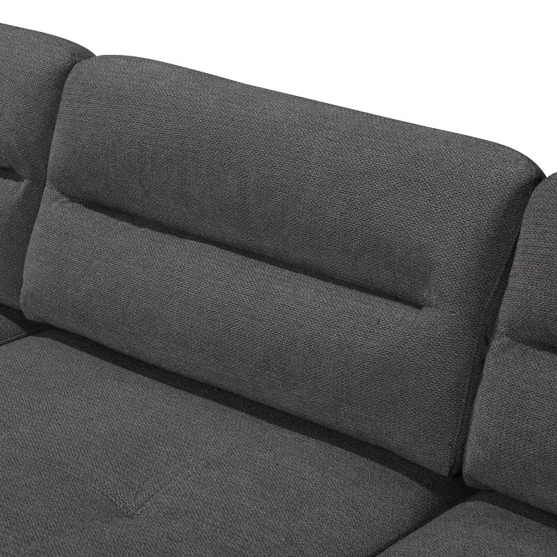 Coltar Camile V1 Antracit 270x174x95cm - imagine 5