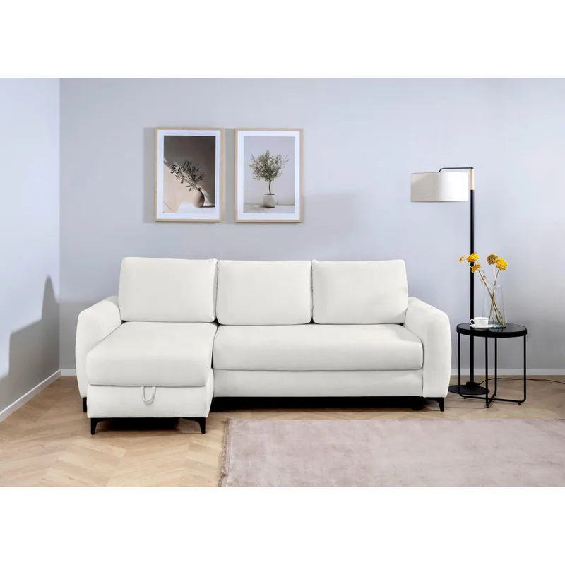 Coltar Dormitor Textil Crem Mid.You