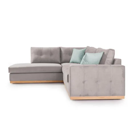 Coltar Dreapta Boston Elephant Ciel 280x225x95cm - imagine 4