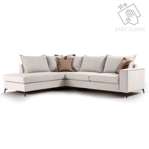 Coltar Dreapta Pako World Boston Crem Mocha 290x235x95cm - imagine 2