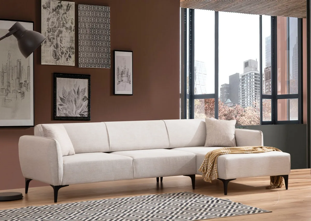 Coltar Dreapta Salvador Belissimo Bej 270x140x67cm