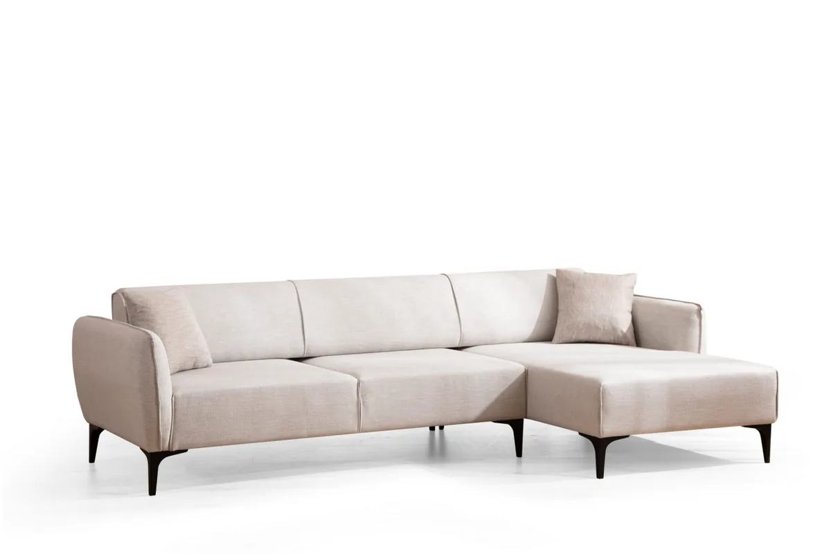 Coltar Dreapta Salvador Belissimo Bej 270x140x67cm - imagine 5
