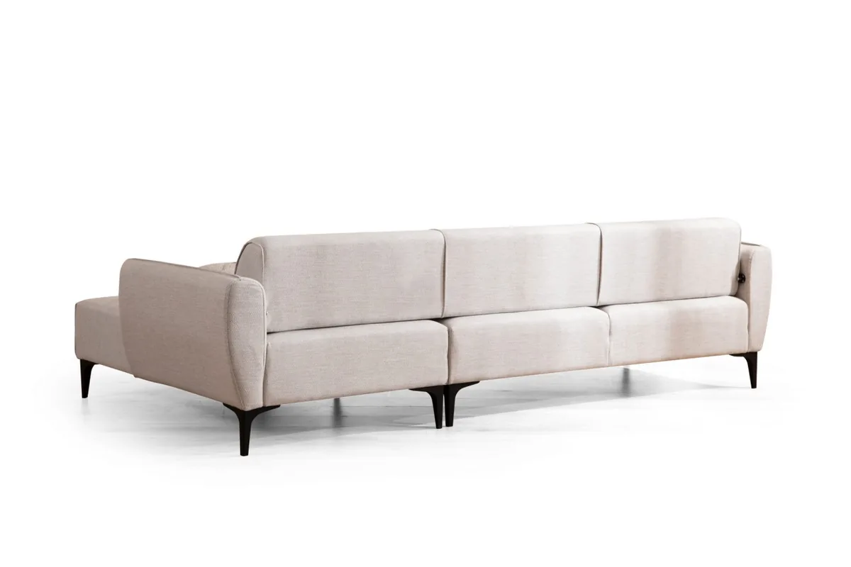 Coltar Dreapta Salvador Belissimo Bej 270x140x67cm - imagine 7