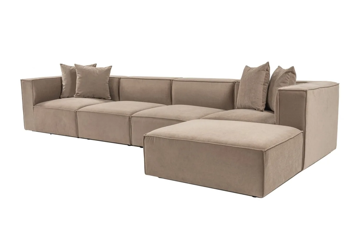 Coltar Dreapta Salvador Cappuccino 430x75x102cm - imagine 5